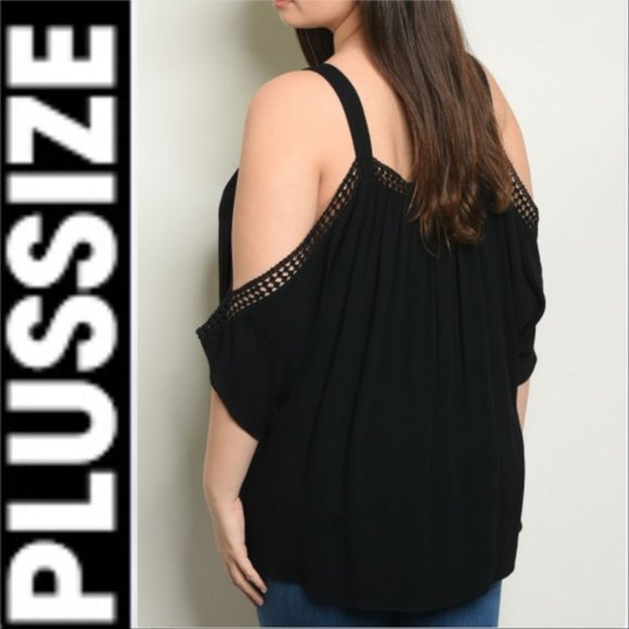 PLUS SIZE BLACK TOP - Picture 2 of 3
